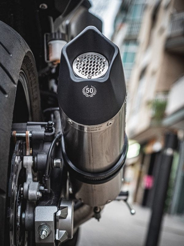 GPR / ジーピーアール Original For Yamaha Xsr 700 2016/20 E4 Homologated Full Exhaust Catalized Gp Evo4 Titanium | E4.Y.191.CAT.GPAN.TO