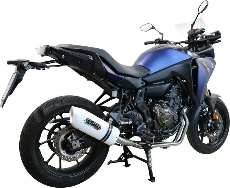 GPR / ジーピーアール Original For Yamaha Tracer 700 2017/20 E4 Homologated Full Exhaust Catalized Albus Evo4 | E4.Y.198.CAT.ALBE4
