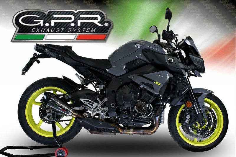 GPR / ジーピーアール Original For Yamaha Mt-10 / Fj-10 2016/20 E4 Homologated スリッポンエキゾースト Gp Evo4 Poppy | E4.Y.203.GPAN.PO