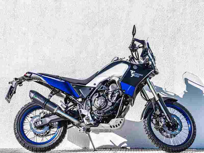 GPR / ジーピーアール Original For Yamaha Tenere 700 2019/20 E4 Homologated スリッポンエキゾースト Gp Evo4 Poppy | E4.Y.208.GPAN.PO