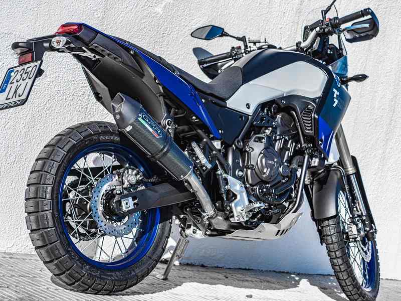 GPR / ジーピーアール Original For Yamaha Tenere 700 2019/20 E4 Homologated スリッポンエキゾースト Gp Evo4 Poppy | E4.Y.208.GPAN.PO