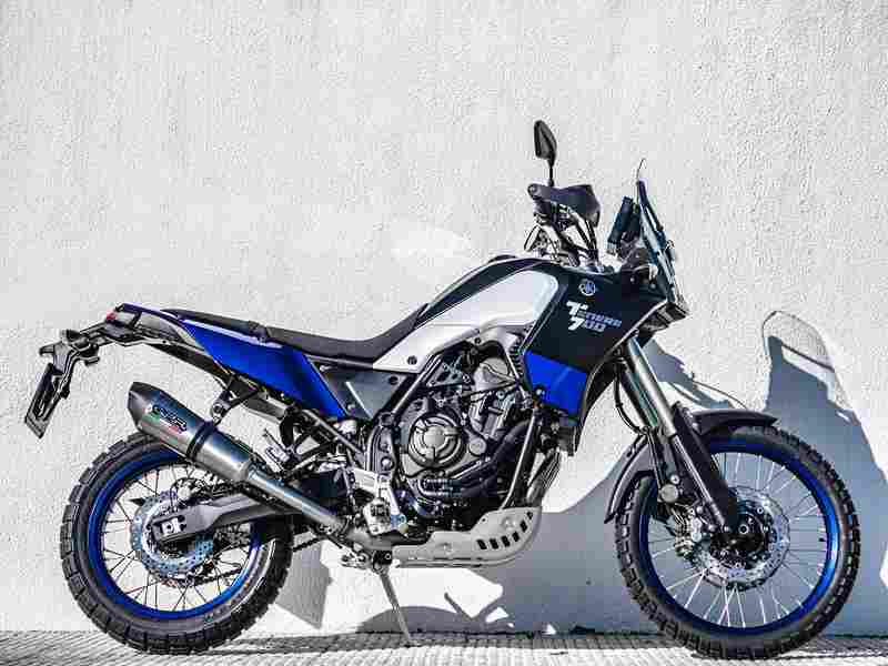 GPR / ジーピーアール Original For Yamaha Tenere 700 2019/20 E4 Homologated スリッポンエキゾースト Gp Evo4 Titanium | E4.Y.208.GPAN.TO