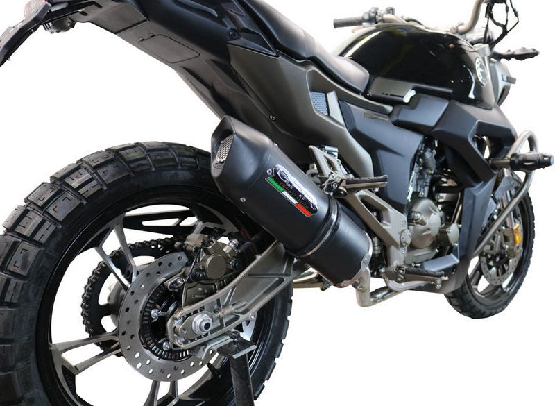 GPR / ジーピーアール Original For Zontes Zt 125 G1 - U1 2020/21 E5 Homologated Full Catalized Furore Evo4 Nero | E4.Z.4.CAT.FNE4