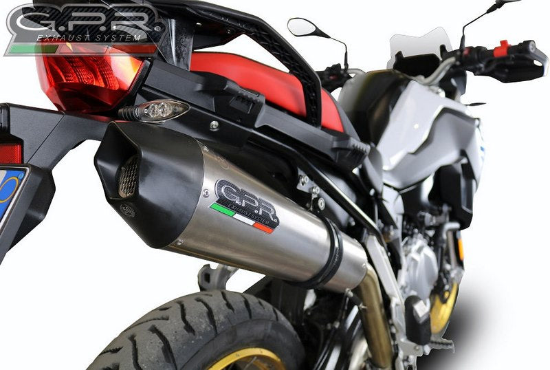 GPR / ジーピーアール Original For Bmw F 850 Gs - Adventure 2021/22 E5 Homologated スリッポンエキゾースト Gp Evo4 Titanium | E5.BM.94.GPAN.TO