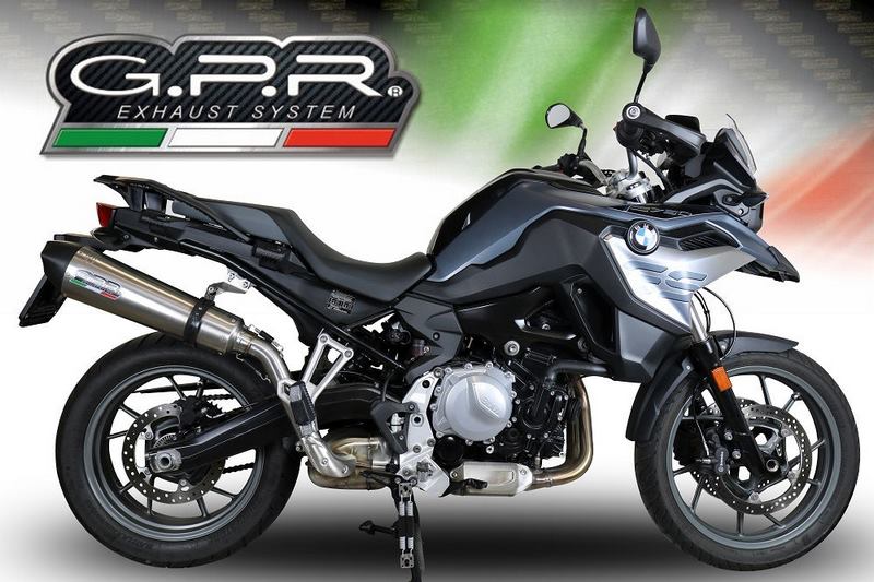 GPR / ジーピーアール Original For Bmw F 750 Gs 2021/22 E5 Homologated スリッポンエキゾースト Gp Evo4 Titanium | E5.BM.95.GPAN.TO
