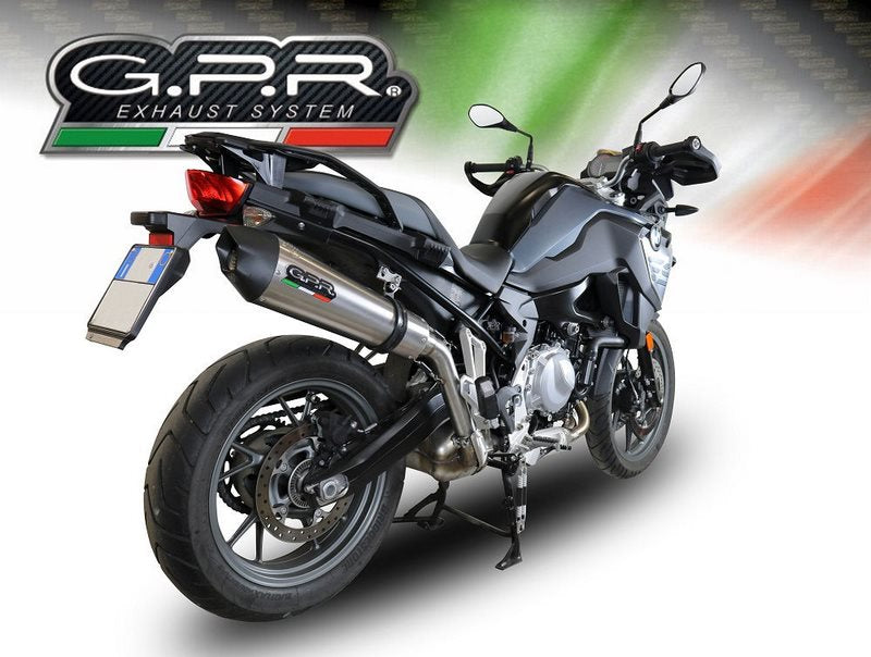 GPR / ジーピーアール Original For Bmw F 750 Gs 2021/22 E5 Homologated スリッポンエキゾースト Gp Evo4 Titanium | E5.BM.95.GPAN.TO