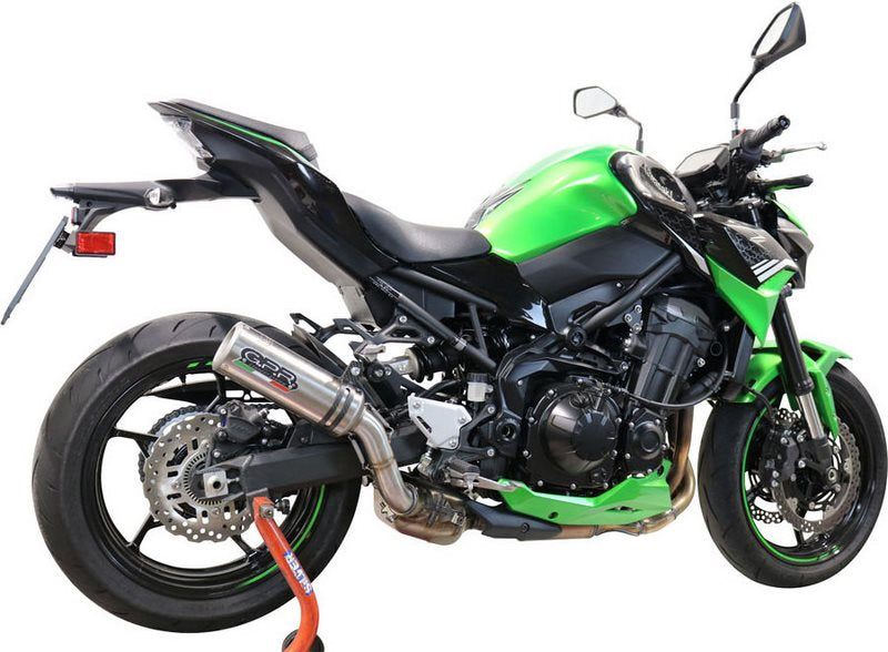 GPR / ジーピーアール Original For Kawasaki Z 900 2021/22 E5 Homologated スリッポンエキゾースト M3 Titanium Natural | E5.K.176.M3.TN