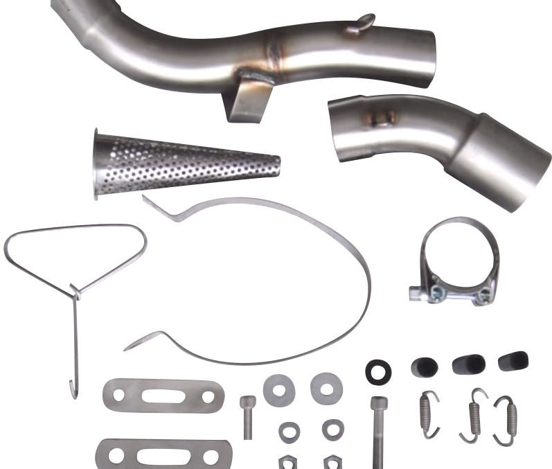 GPR / ジーピーアール Original For Honda Vfr 1200 F I.E. 2010/16 E3 Homologated スリッポンエキゾースト Satinox | H.211.SAT