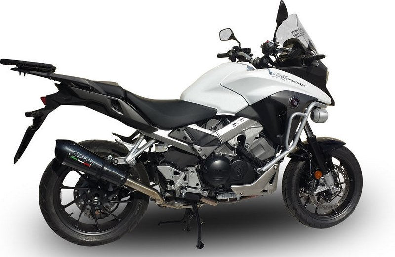 GPR / ジーピーアール Original For Honda Vfr 800 X 2015/16 E3 Homologated スリッポンエキゾースト Gpe Ann.Poppy | H.241.1.GPAN.PO
