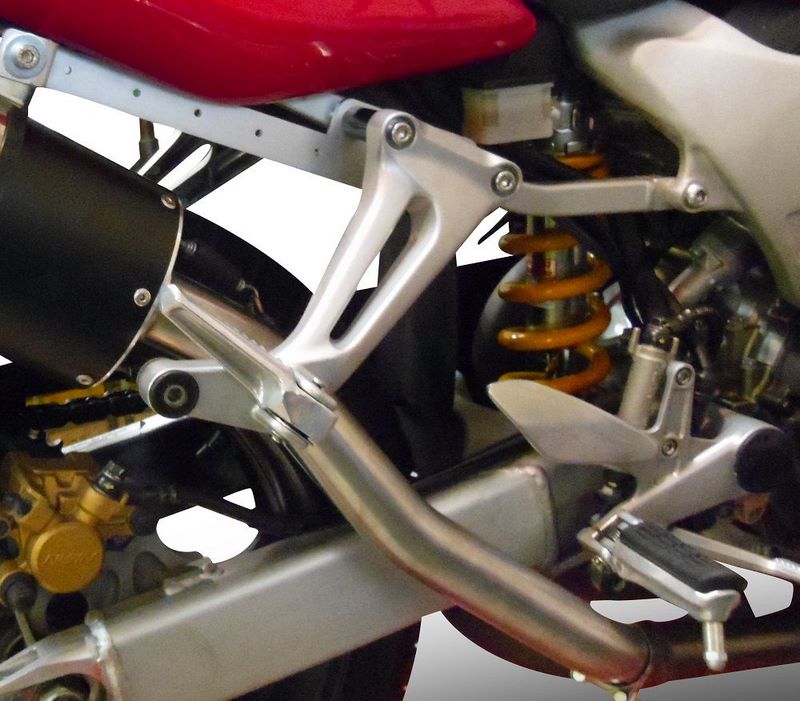 GPR / ジーピーアール Original For Honda Vtr 1000 F Firestorm 1997/07 Pair Homologated スリッポンエキゾースト M3 Inox | H.30.M3.INOX