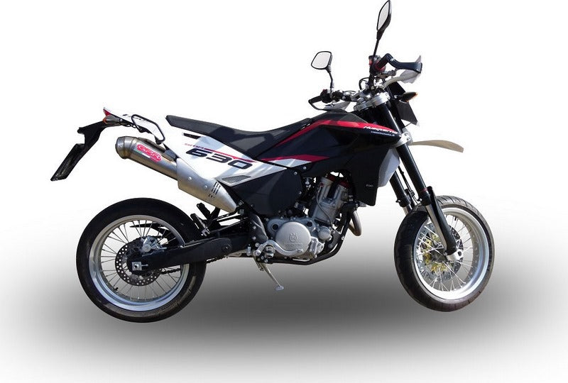 GPR / ジーピーアール Original For Husqvarna Te 630 E-Sms-Smr 2010/14 Pair Homologated スリッポンエキゾースト Catalized Powercone Evo | HU.26.CAT.PCEV