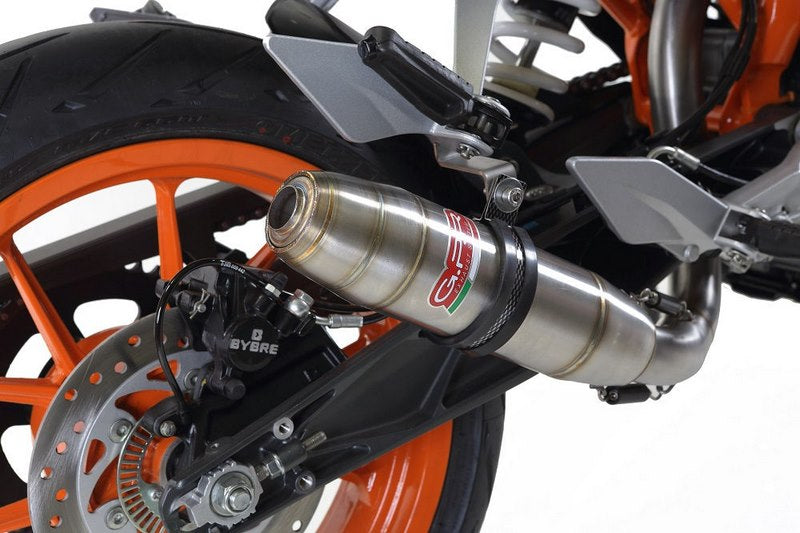 GPR / ジーピーアール Original For Ktm Duke 390 2013/16 E3 Homologated スリッポンエキゾースト Deeptone Inox | KT.390.DE