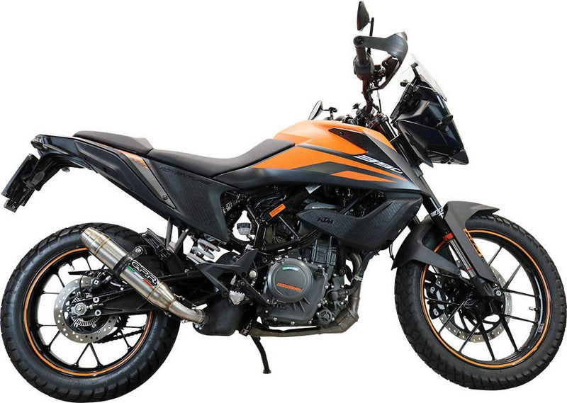 GPR / ジーピーアール Original For Ktm Adventure 390 2020 E4 Homologated スリッポンエキゾースト Deeptone Inox | KT.99.DE
