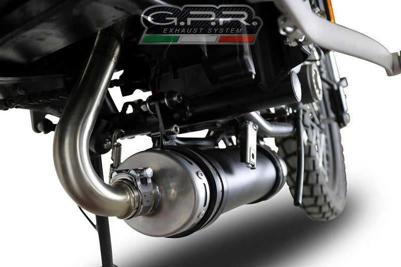 GPR / ジーピーアール Original For F.B. Mondial Sport Classic 125 - Pagani 1948 2019/20 E4 レーシング Full Exhaust Deeptone Inox | MD.7.RACE.DE