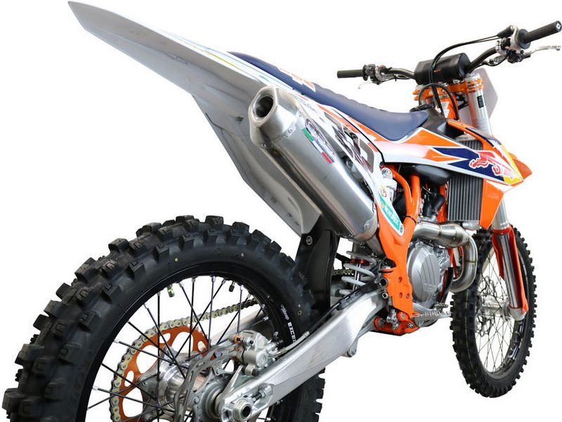 GPR / ジーピーアール Original For Ktm Sx-F 450 2020 Mx Fim Competition Full Exhaust Pentacross Inox | PNT.MX.5.IO