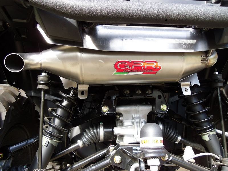 GPR / ジーピーアール Original For Polaris Xp 850 / Xp 850 Forest Homologated スリッポンエキゾースト Deeptone Atv | QUSP.150.DEATV