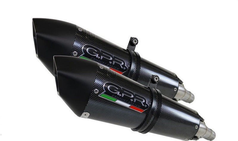 GPR / ジーピーアール Original For Suzuki Hayabusa 1300 2001/06 Pair Homologated スリッポンエキゾースト Gpe Ann.Poppy | S.44.1.GPAN.PO