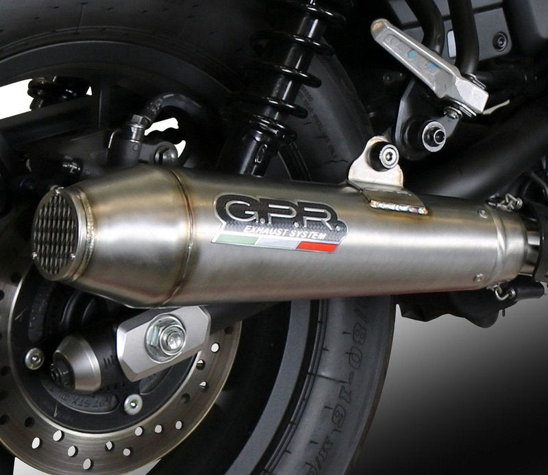 GPR / ジーピーアール Original For Triumph Tiger 1200 Explorer 2017/20 E4 Homologated スリッポンエキゾースト Mx-Cone | T.92.MX-CONE