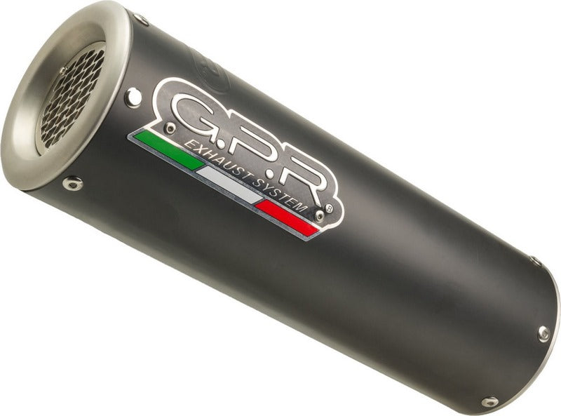 GPR / ジーピーアール Original For Yamaha Mt-07 2014/2016 E3 Homologated Full Exhaust Catalized M3 Black Titanium | Y.177.M3.BT