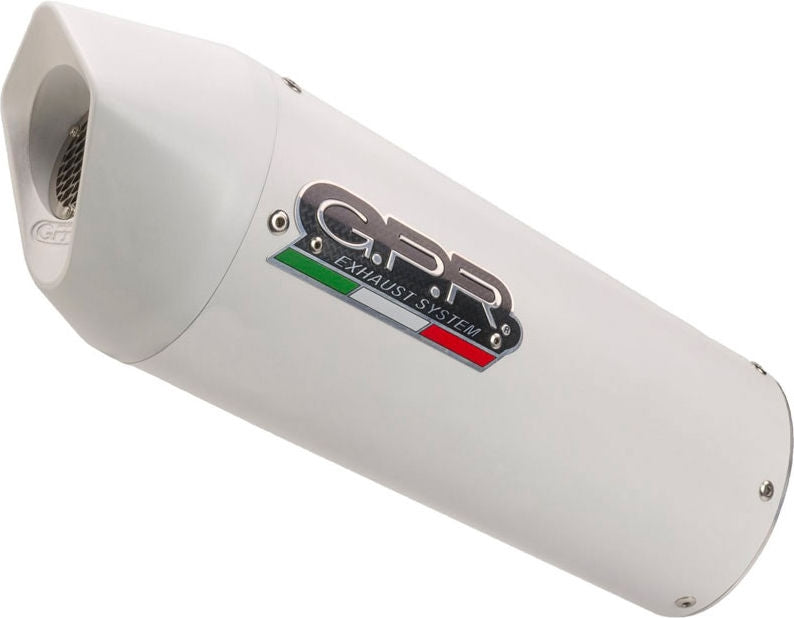 GPR / ジーピーアール Original For Yamaha Mt 125 2017/19 E4 Homologated スリッポンエキゾースト Catalized Albus Evo4 | Y.205.CAT.ALB