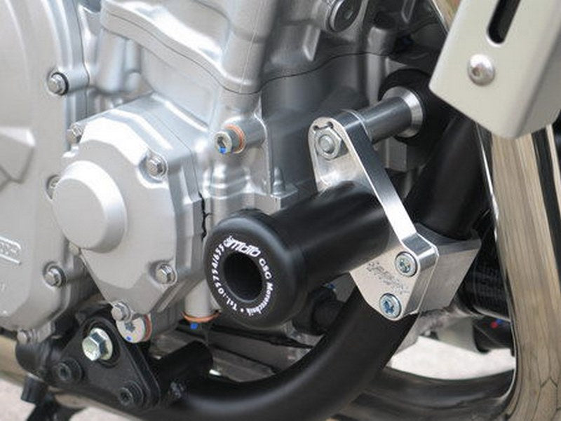 GSGモトテクニック クラッシュパッドセット ホールディングプレート アルミ Suzuki Bandit 650 / S (2007 -) | 10595490-S37