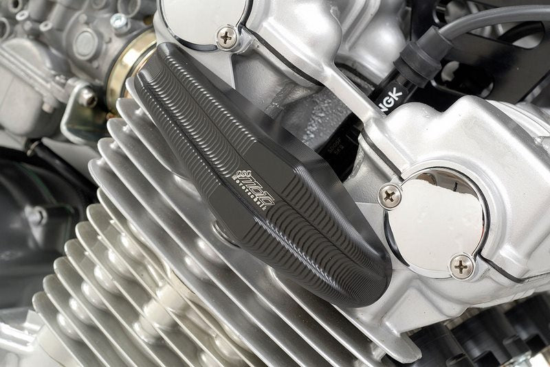 GSGモトテクニック クラッシュパッドセット Streetline シルバー プラスチックコーティングプレート Honda CBX 1000 (1978 -) | 1505025-H35