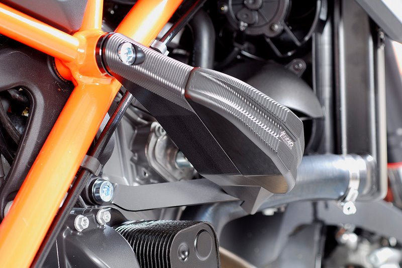 GSGモトテクニック クラッシュパッドセット Streetline KTM 1290 Super Duke (2014-2019) | 1505040-KM5SH