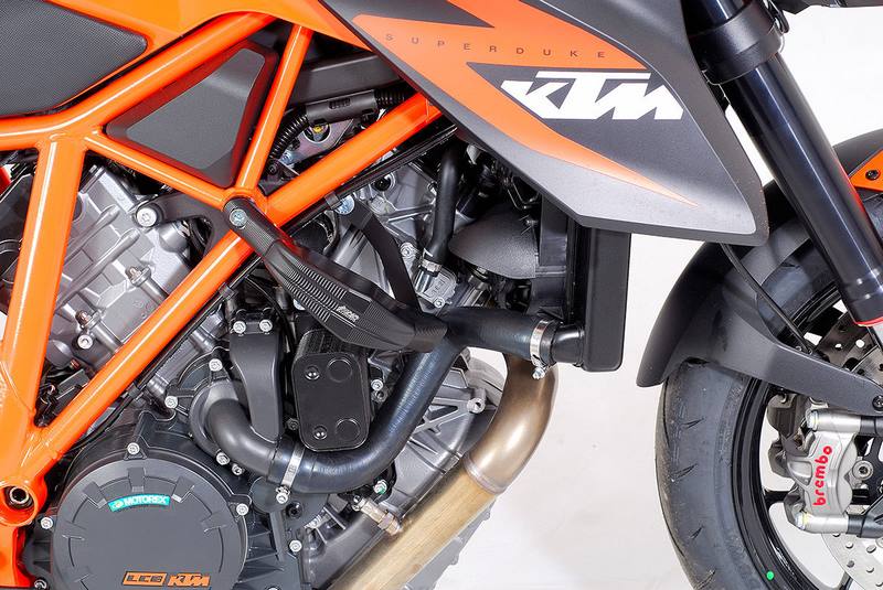 GSGモトテクニック クラッシュパッドセット Streetline KTM 1290 Super Duke (2014-2019) | 1505040-KM5SH