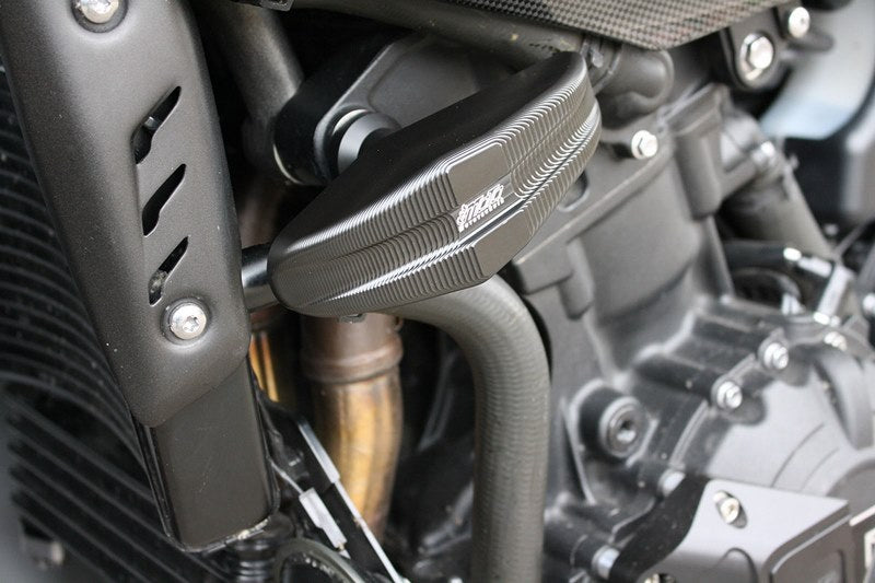 GSGモトテクニック クラッシュパッドセット Streetline Triumph Speed Triple 1050 S / 1050 R / 1050 RS (2016-2020) | 1505040-T33-SH