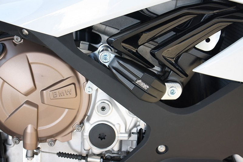 GSGモトテクニック クラッシュパッドセット Streetline アタッチメント ブラック BMW S 1000 RR (2019 -) | 1505040105-W19-SH