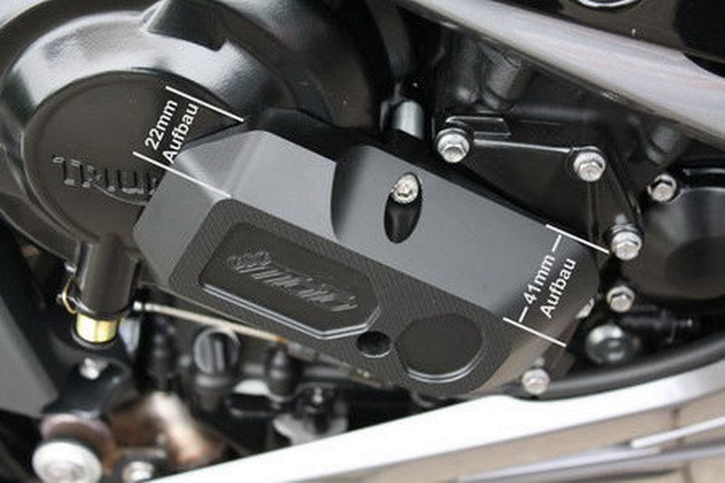 GSGモトテクニック エンジンプロテクション / フェアリングプロテクション 右側 Triumph Daytona 675 / R (2013 -) | 170-90-50-T215R