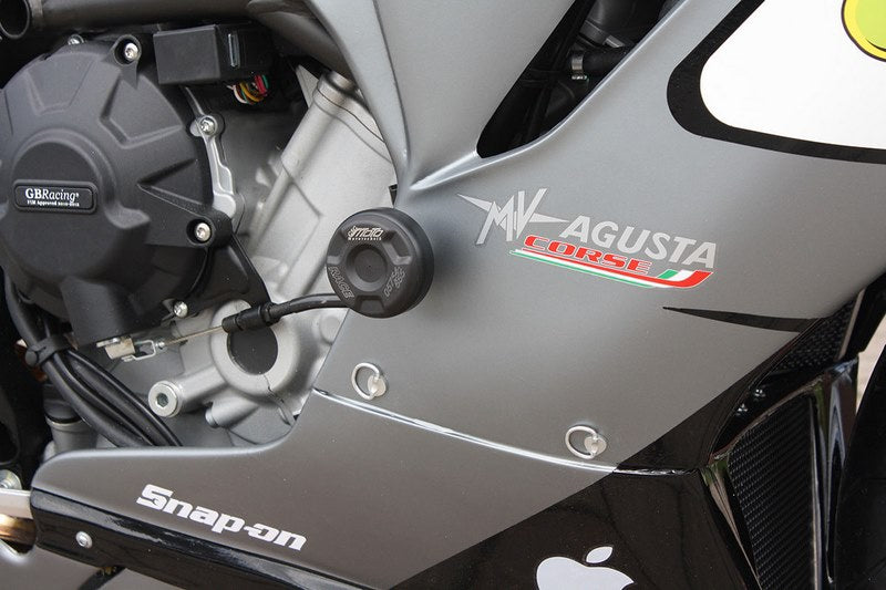 GSGモトテクニック エンジンプロテクション クラッシュパッドセット MV-Agusta 675 F3 (2012 -) fairing area | 3544330-M7