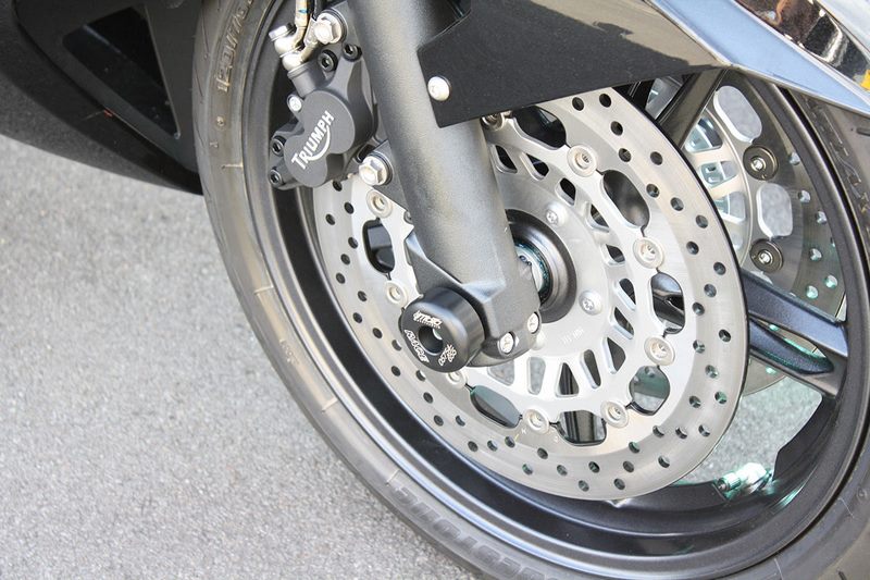 GSGモトテクニック クラッシュパッドセット (フロントホール用) Triumph Sprint ST 1050 (2005 -) | 36-36-295