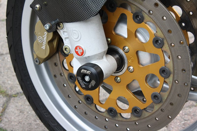 GSGモトテクニック クラッシュパッドセット (フロントホール用) for Bimota YB 11 | 37-28-300