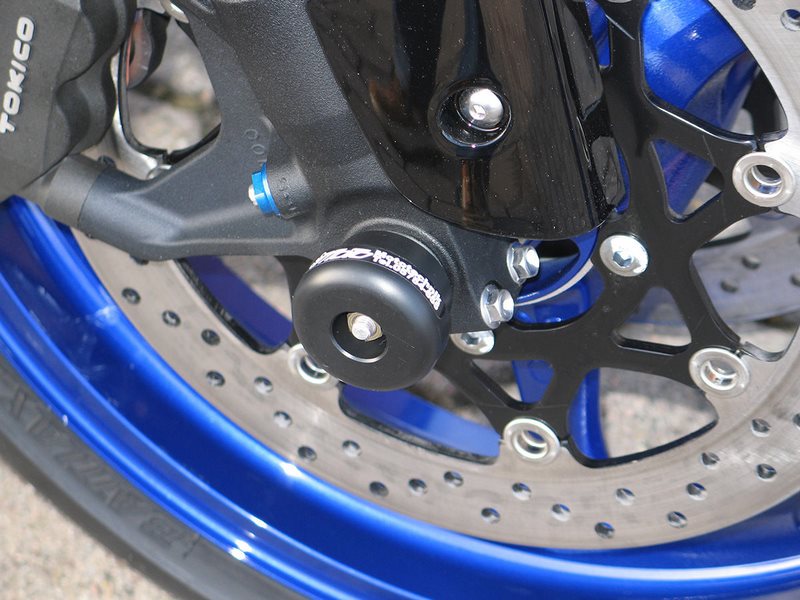 GSGモトテクニック クラッシュパッドセット (フロントホール用) Suzuki GSX-R 600 / GSX-R 750 (2006-2007) | 37-30-290