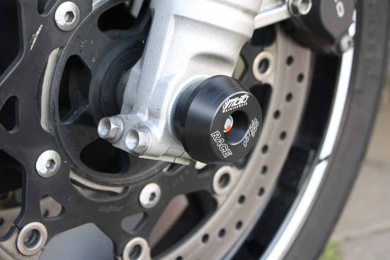 GSGモトテクニック クラッシュパッドセット (フロントホール用) Suzuki GSF 1250 / S (2007 -) | 37-30-302