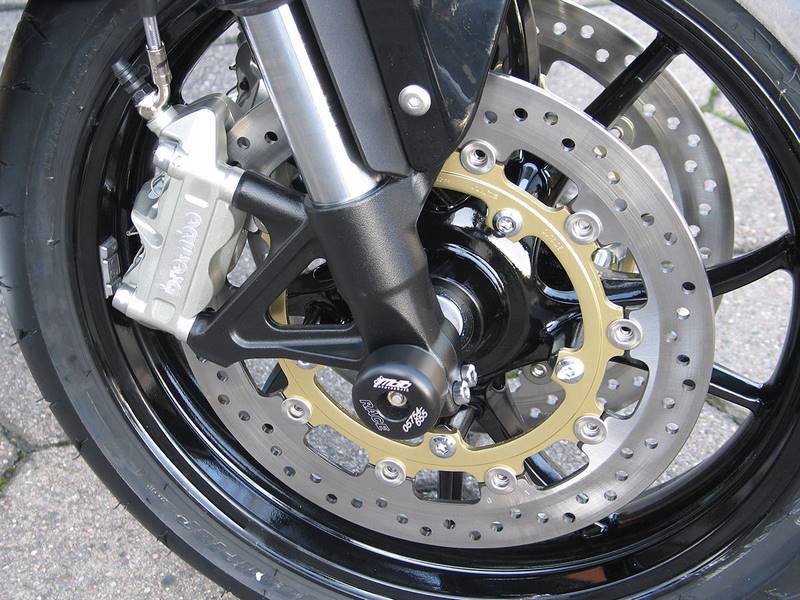 GSGモトテクニック クラッシュパッドセット (フロントホール用) Triumph Speed Triple 1050 (2005-2010) | 37-37-300
