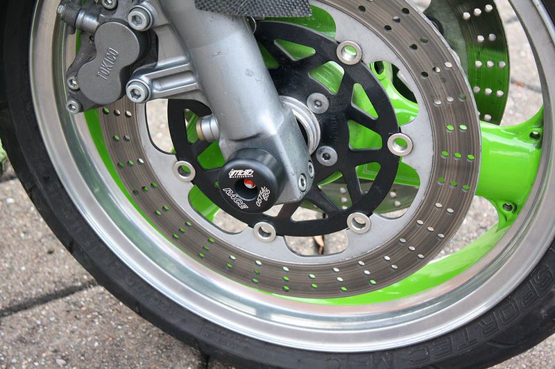 GSGモトテクニック クラッシュパッドセット (フロントホール用) Kawasaki ZX-9R B1 / B2 / B3|ZX-9R B4 (1994-1997) | 38-38-300