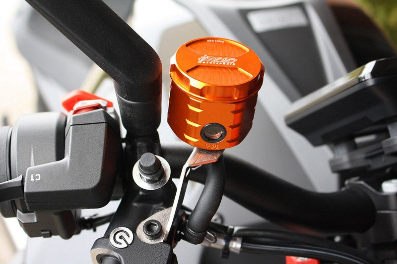 GSGモトテクニック ブレーキオイルリザーバー フロント KTM 1290 Super Duke R (2020 -) | 3999-V38-KM13