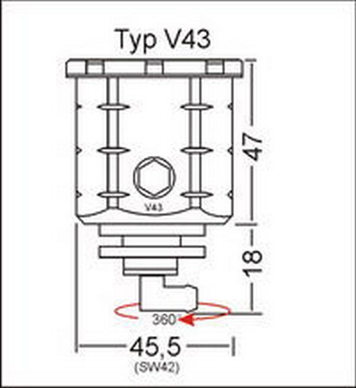 GSGモトテクニック ブレーキオイルリザーバー フロント Ducati ムルティストラーダ DS 1000 / 1100S | 3999-V43-D9