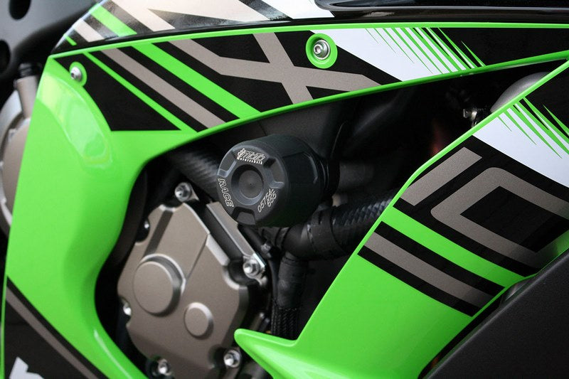 GSGモトテクニック クラッシュパッドセット アタッチメント アルミ Kawasaki ZX-10R (2016 -) | 40602-K49-DS