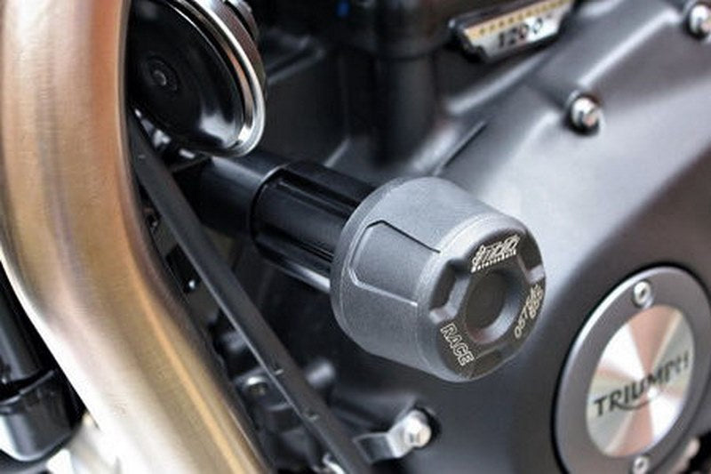 GSGモトテクニック クラッシュパッドセット Triumph Speed Twin 1200 (2019-2021) | 4060255-T34-DS-SH