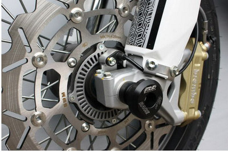 GSGモトテクニック クラッシュパッドセット (フロントホール用) for SWM SM 500 R (2018 -) | 47-48-295-SWM2