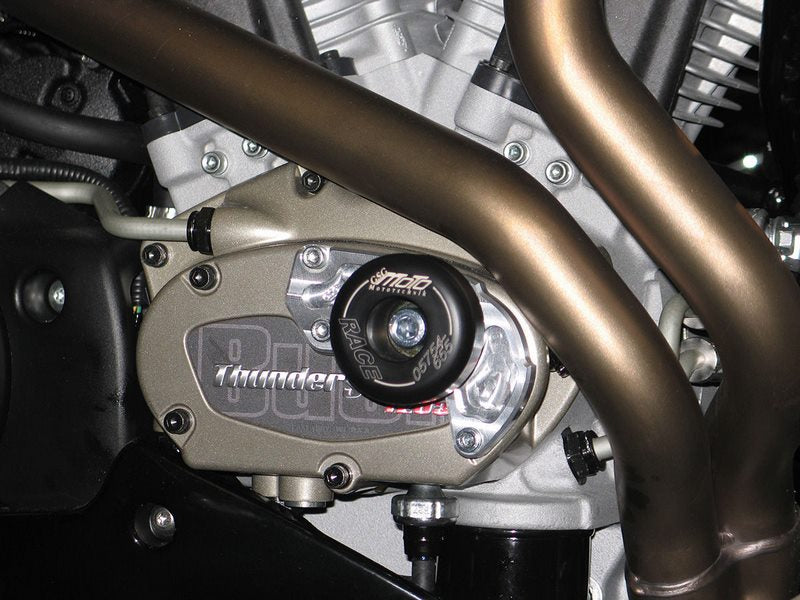 GSGモトテクニック クラッシュパッドセット ホールディングプレート アルミ Buell XB モデル (2008 -) | 7544045-BU2