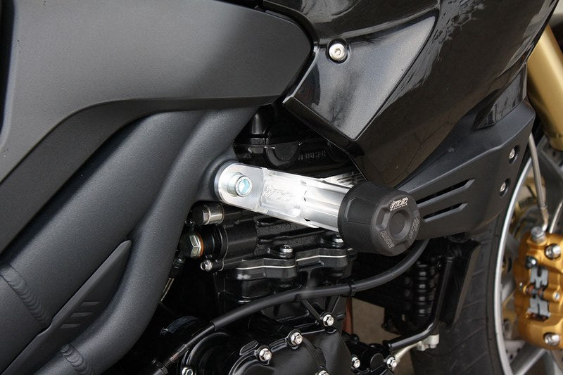 GSGモトテクニック クラッシュパッドセット ホールディングプレート アルミ Triumph Tiger 1050 (2007 -) | 7544900-T19-DS