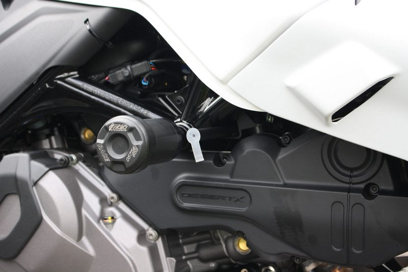 GSGモトテクニック クラッシュパッドセット アダプター アルミ Ducati Desert X (2022 -) | 7549385-D43