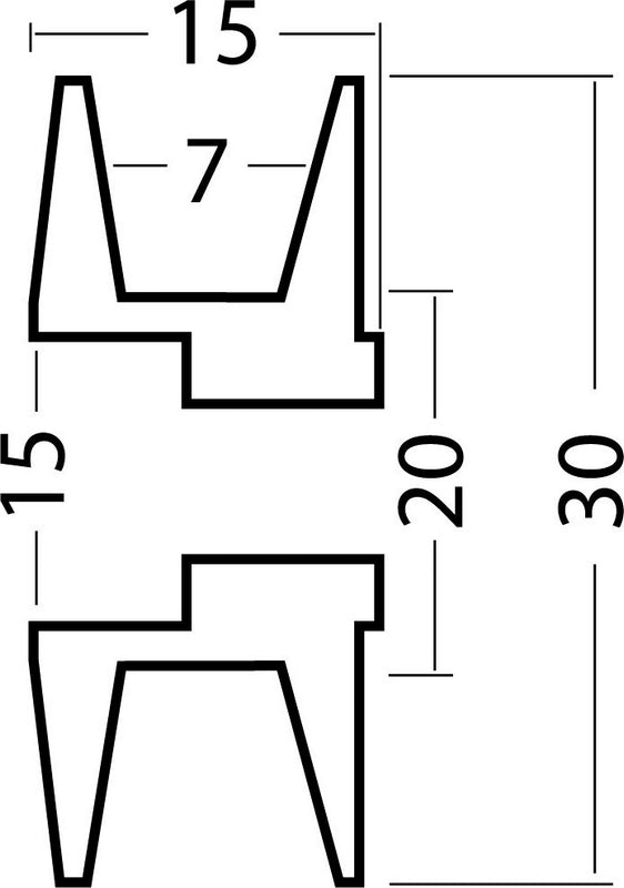 GSGモトテクニック ボビン (narrow) Honda CBR 1000 RR / CBR 1000 SP (2014 -) | HSK-S8-H322