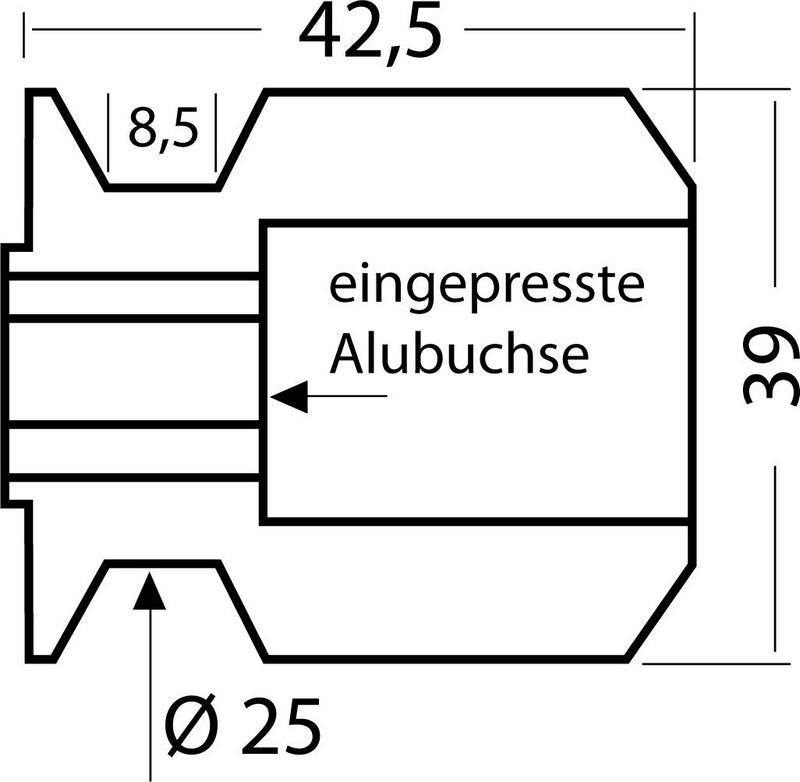 GSGモトテクニック ボビン / スイングアームプロテクション KTM 690 SMC B/B3 (2008 -) | HSKP-10-KM1