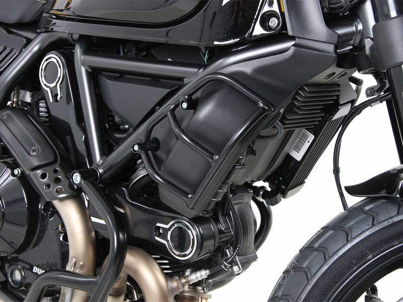 Hepco & Becker / ヘプコ&ベッカー Radiator protection right/left set - black for Ducati Scrambler 800 (2019-) | 42237593 00 01