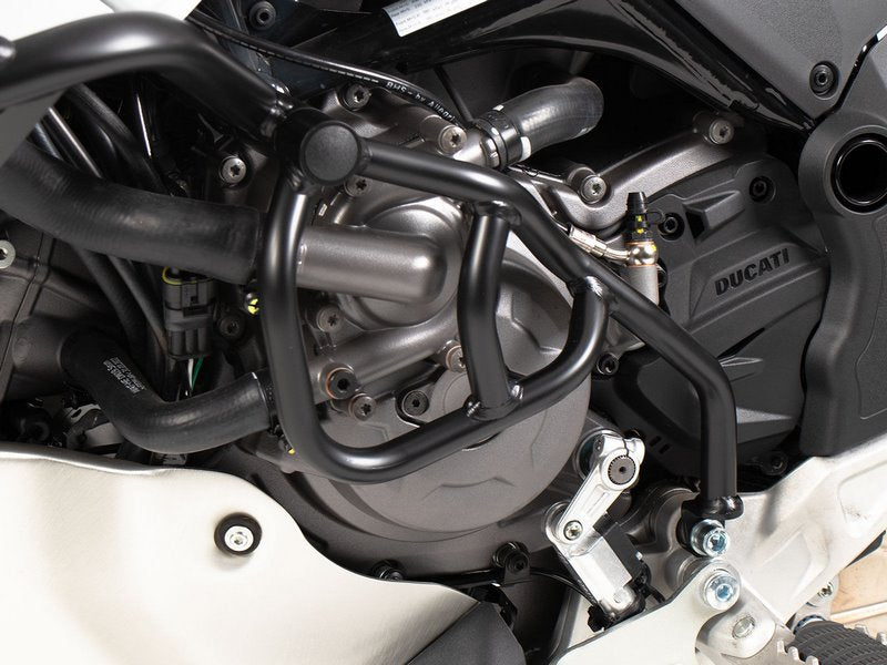 Hepco & Becker アディショナルクラッシュバー ブラック 一方用 Ducati DesertX Rally (2024-) | 42237659 00 01